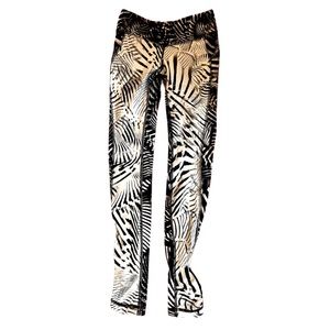 New Balance Leggings, White and Black, Full-Length